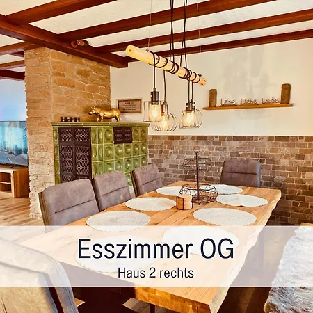 Grosses Fuer 12 -17 Personen Mit Whirlpool - Spielzimmer Und Garten * Herbstein