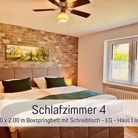 Familientreffen - Ganzes Haus - Spielplatz - Spielzimmer - Garten - Scheune - Terasse - Grill - Taufstein Ferienhaus *