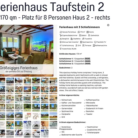Familientreffen - Ganzes Haus - Spielplatz - Spielzimmer - Garten - Scheune - Terasse - Grill - Taufstein Herbstein