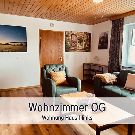 펜션 Familientreffen - Ganzes Haus - Spielplatz - Spielzimmer - Garten - Scheune - Terasse - Grill - Taufstein Herbstein