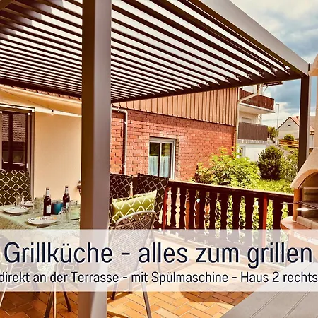 Grosses Fuer 12 -17 Personen Mit Whirlpool - Spielzimmer Und Garten * Herbstein