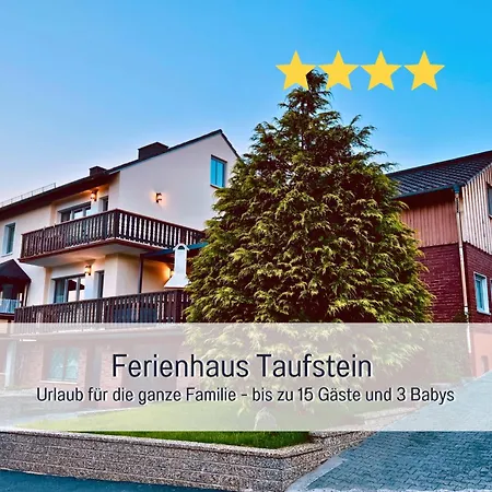Familientreffen - Ganzes Haus - Spielplatz - Spielzimmer - Garten - Scheune - Terasse - Grill - Taufstein Ferienhaus *