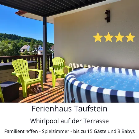 Familientreffen - Ganzes Haus - Spielplatz - Spielzimmer - Garten - Scheune - Terasse - Grill - Taufstein Herbstein