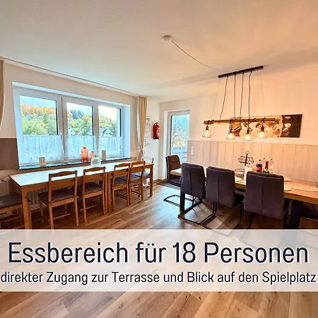 펜션 Familientreffen - Ganzes Haus - Spielplatz - Spielzimmer - Garten - Scheune - Terasse - Grill - Taufstein *