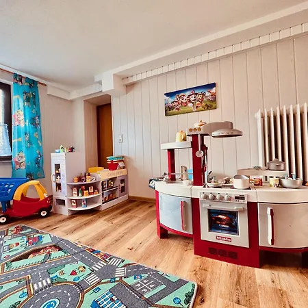 Grosses Fuer 12 -17 Personen Mit Whirlpool - Spielzimmer Und Garten 펜션 Herbstein