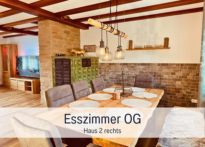 Großes Für 12 -17 Personen Mit Whirlpool - Spielzimmer Und Garten * Herbstein