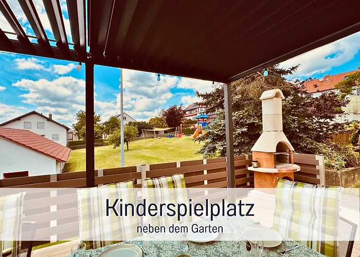 Ferienhaus Großes Für 12 -17 Personen Mit Whirlpool - Spielzimmer Und Garten Herbstein