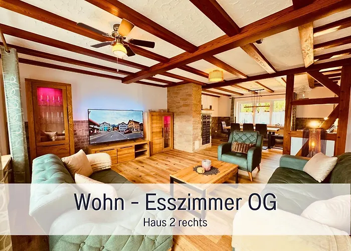 Ferienhaus Großes Für 12 -17 Personen Mit Whirlpool - Spielzimmer Und Garten *