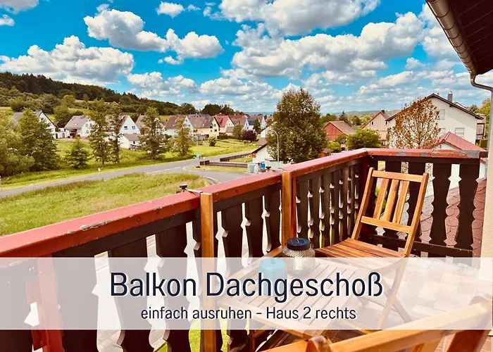 Ferienhaus Großes Für 12 -17 Personen Mit Whirlpool - Spielzimmer Und Garten Herbstein