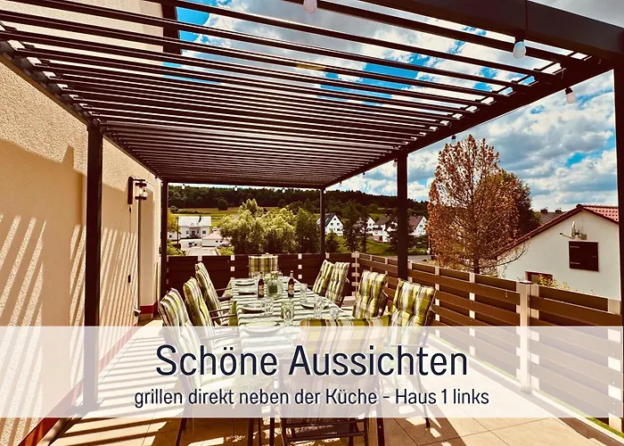 Ferienhaus Großes Für 12 -17 Personen Mit Whirlpool - Spielzimmer Und Garten