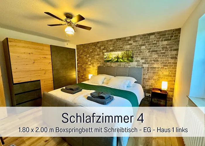 Ferienhaus Großes Für 12 -17 Personen Mit Whirlpool - Spielzimmer Und Garten Herbstein