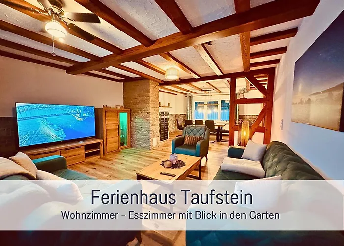 Ferienhaus Großes Für 12 -17 Personen Mit Whirlpool - Spielzimmer Und Garten Herbstein